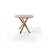 Pierre Dining Table with Solid Wood Legs