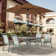 Pettit 2.5m Traditional Parasol Coffee