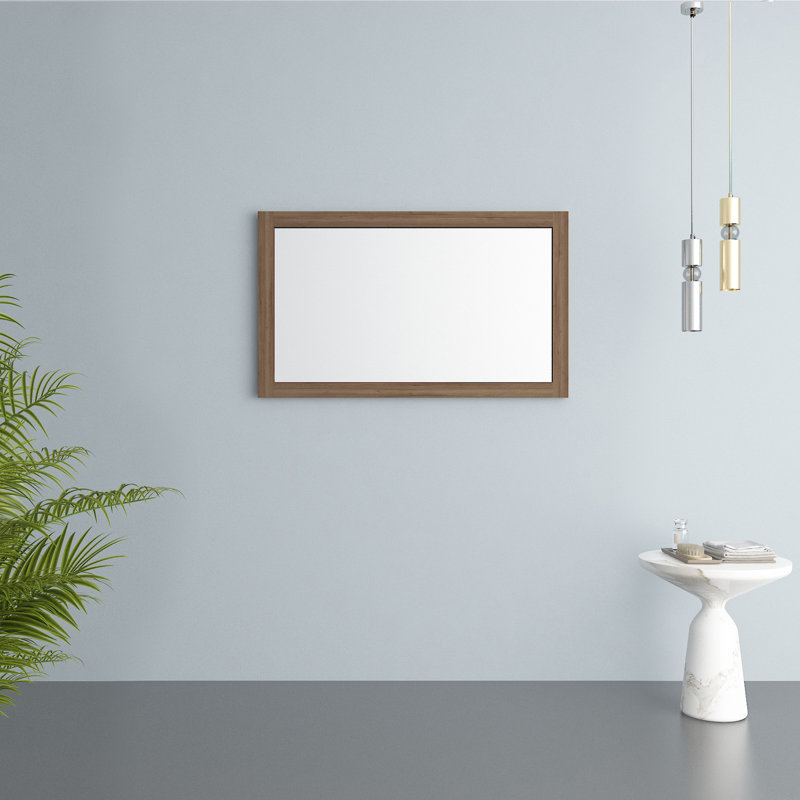 Miroir Gemma 48, Chêne givré, 28,37 po x 47,25 po