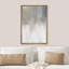 Minimal paysage blanc et gris grunge industriel abstrait minimalisme contemporain nordique neutre, impression sur toile-97558599-97558606-119461168