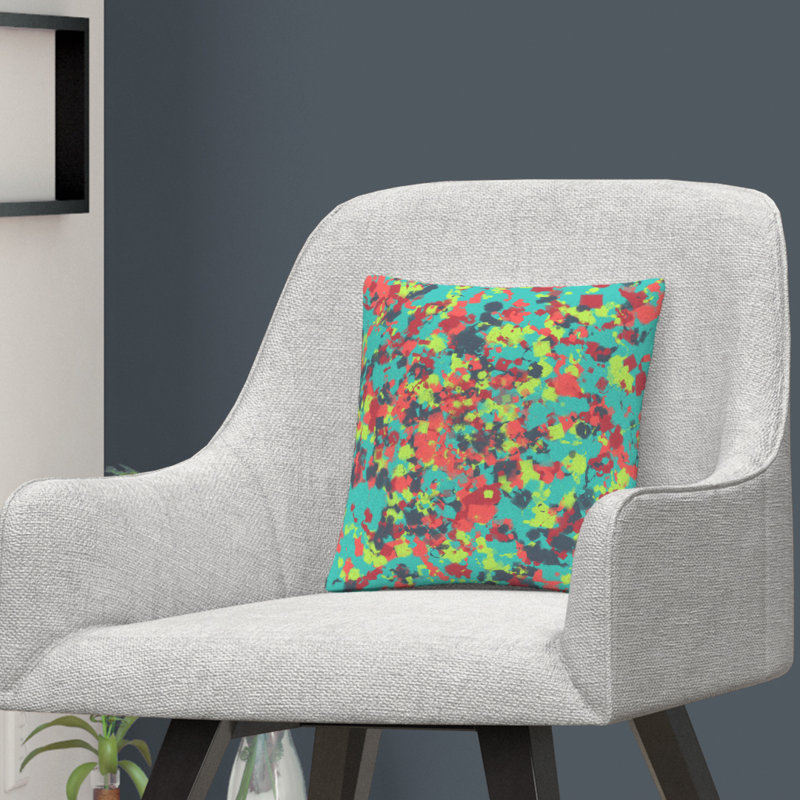 Coussin décoratif Abstract Sparks Speckled Splatter