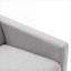 Fauteuil de chambre de bébé berçant moderne gris clair, fauteuil inclinable et pivotant moelleux pour adultes, sièges de salon