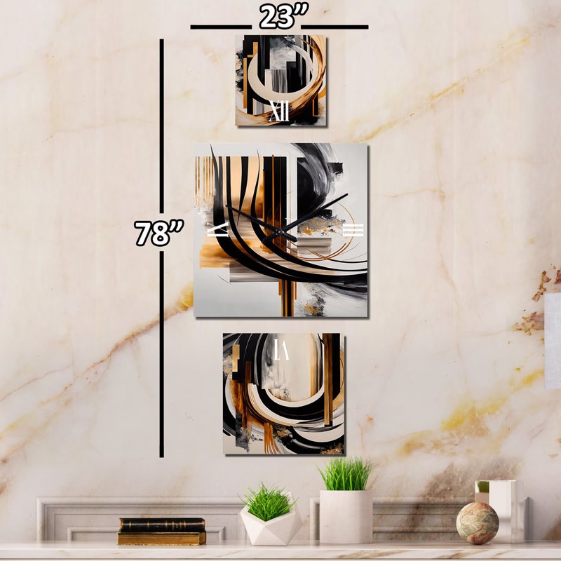 Horloge murale Makayden