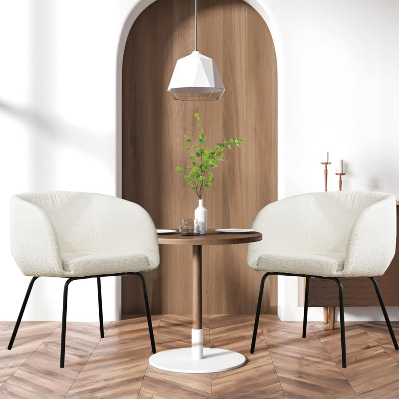 Chaise d'appoint Damle, Ivoire
