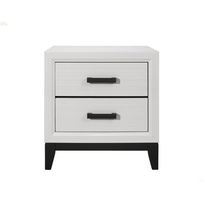 Table de chevet gris MIRAGE
