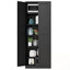 Armoire en métal avec 5 tablettes réglables