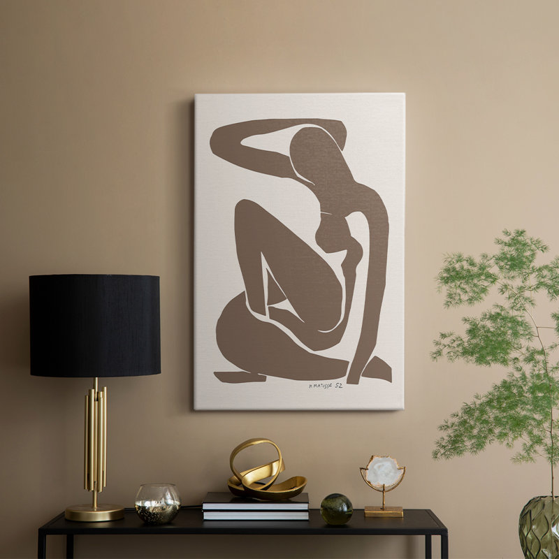 Matisse CCXV, reproduction encadrée - galerie Cavas, H 12 po x l 8 po