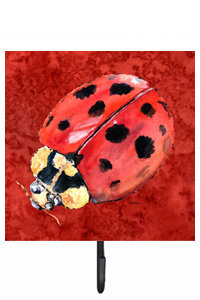 Coccinelle pour porte-garde profonde et crochet mural