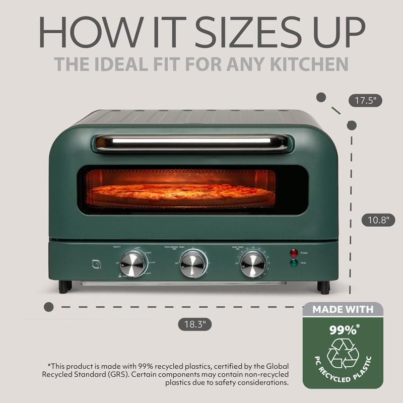 Willow Countertop Pizza Oven with Rotisserie, Vert