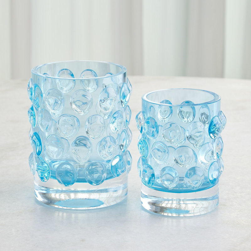 Glass Table Vase, Overall Height-  5.50"