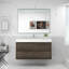 Ensemble de meuble-lavabo simple mural 48 po Azden-2010540903