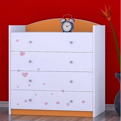 Newfolden 4 - Drawer Kids Dresser