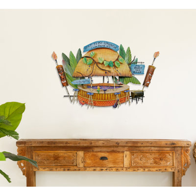 Handmade Coastal Buildings & Architecture Wall Decor on Metal