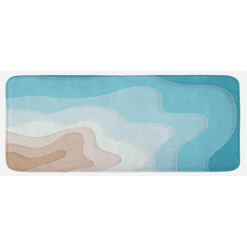 Tapis de cuisine wave