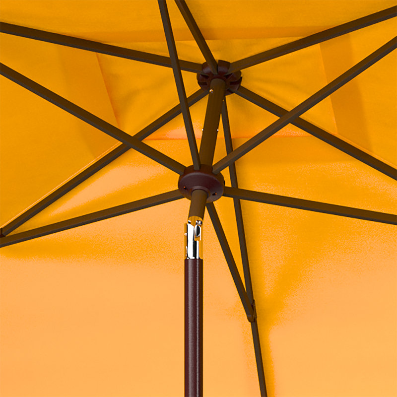 Parasol de marché rectangulaire 6,5 pi x 10 pi Keesee, Jaune
