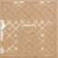  Carreau de sol en porcelaine satinée à motifs 8 po x 8 po Roman Road-135614123
