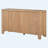 Buffet Cabinet With Storage, 4-Door Retro Wood Sideboard With Distressed Finish And Adjustable Shelves-504303763