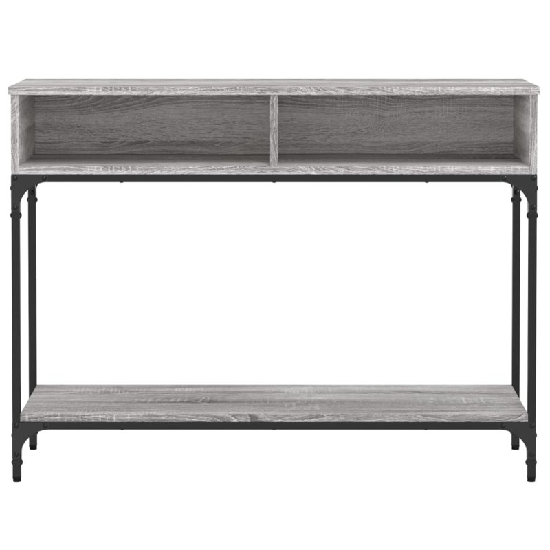 100cm Console Table, Grey Sonoma