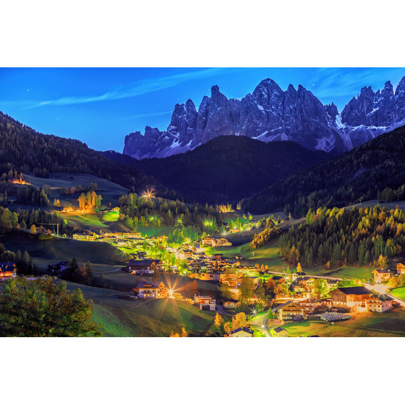Village de Santa Maddalena, H 12 po x l 18 po