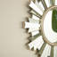 Miroir mural 26 po Sunburst