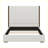 67.5" Tall Headboard Upholstered Bed with Vertical Striped and Wingback Design-1566228885