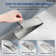 3.8" Linear Grid Shower Drain
