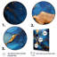 Or et mosaïque de marbre bleu saphir II-690274707-690274706