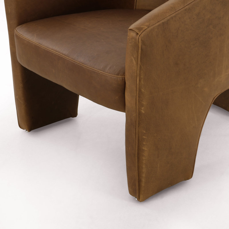 Fae Barrel Chair, Heirloom Sienna