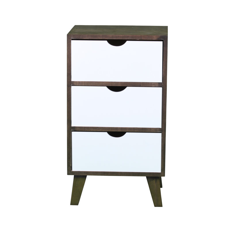 Sheilah 36cm W 3 - Drawer Chest of Drawers
