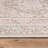 Valora Beige Medallion Machine Washable Flatweave Area Rug With Non-Slip Backing-1943318893