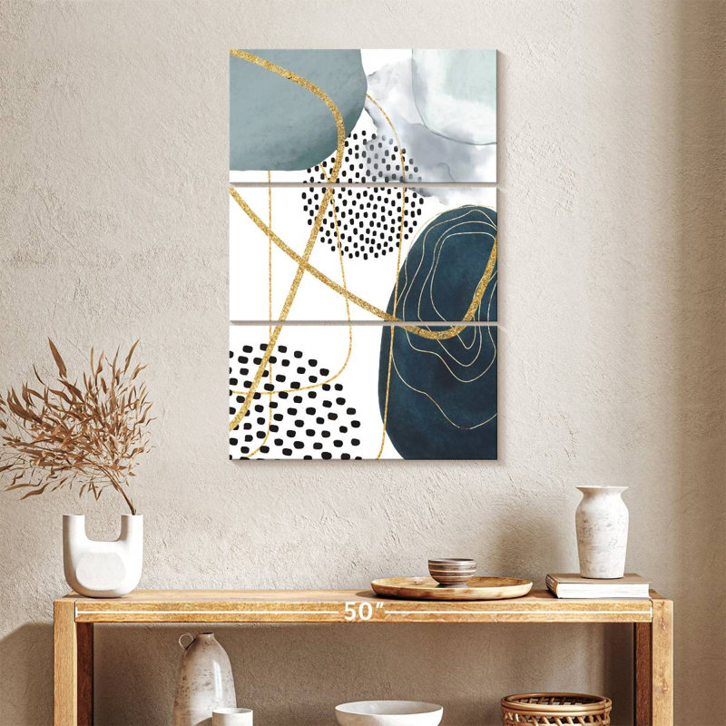 Avery Shapley Blue VI, 38" H x 24" W