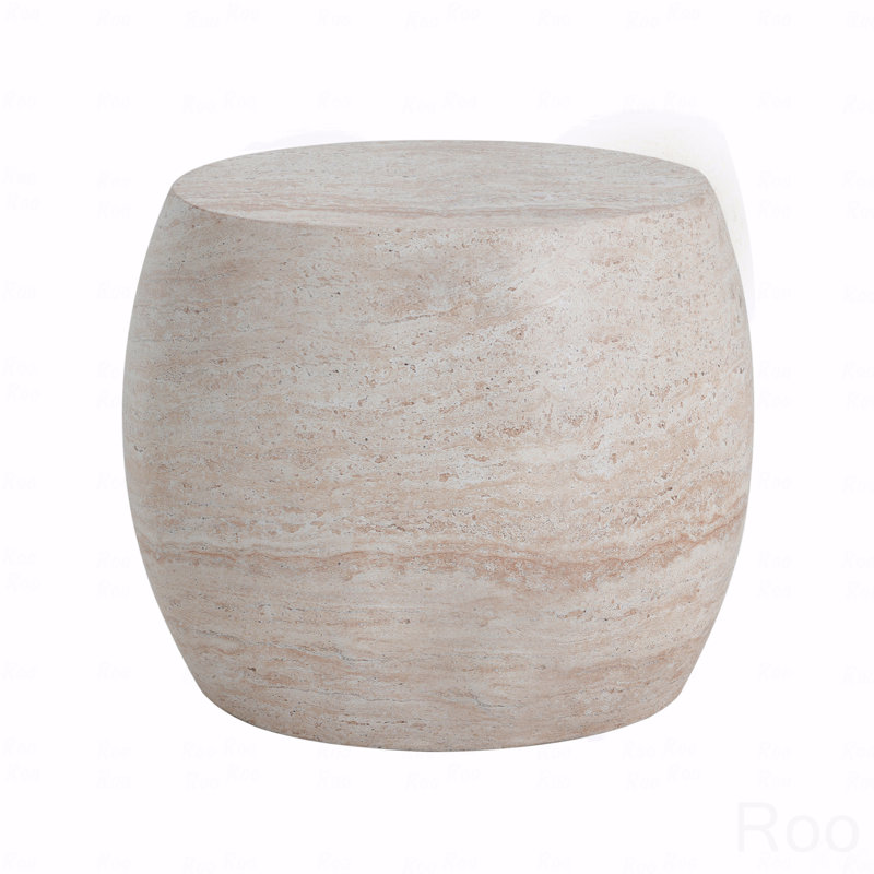 Table d'appoint d'extérieur / d'extérieur en béton