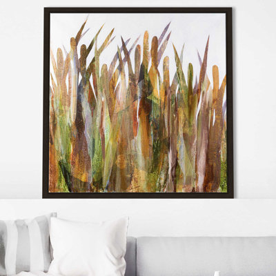Quenouilles II - Peinture
