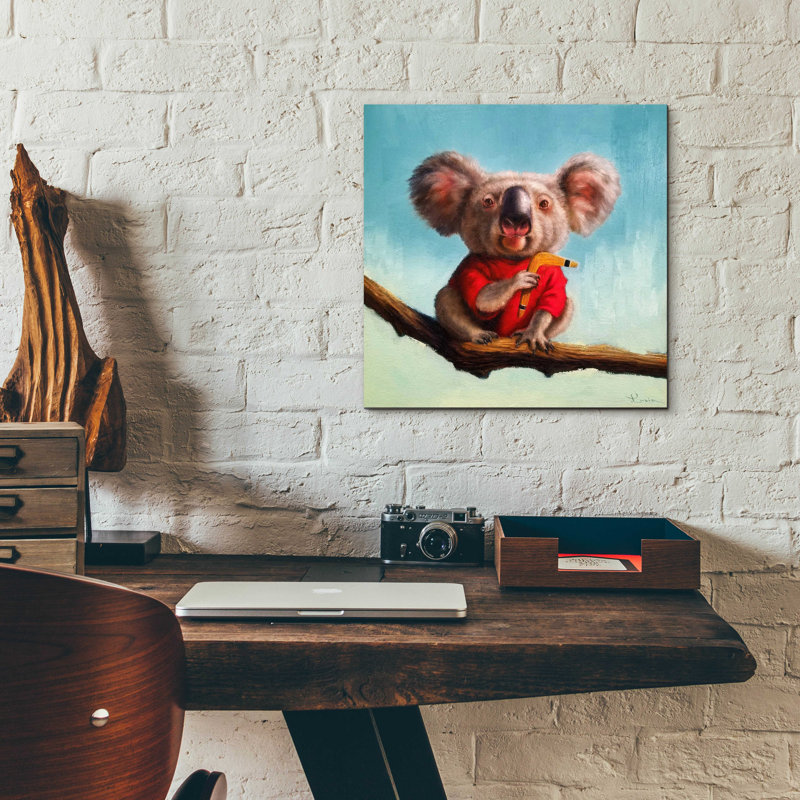Trinx «Outback Fun II» par Lucia Heffernan, art mural en verre acrylique, 36 po x 36 po, H 12 po x l 12 po x P 0,13 po