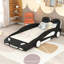 Lit plateforme simple avec roulettes-294339512