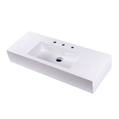 Luce 40" Solid Surface Sink