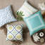 Azul Square Pillow Cover & Insert