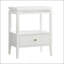 Table de chevet à 1 tiroir avec plateau flottant et rangement spacieux Olana, parfaite pour les chambres à coucher modernes-356256476