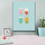 «Summer Bathing Suits Blue» par Ann Kelle Designs, art mural sur toile-64709689