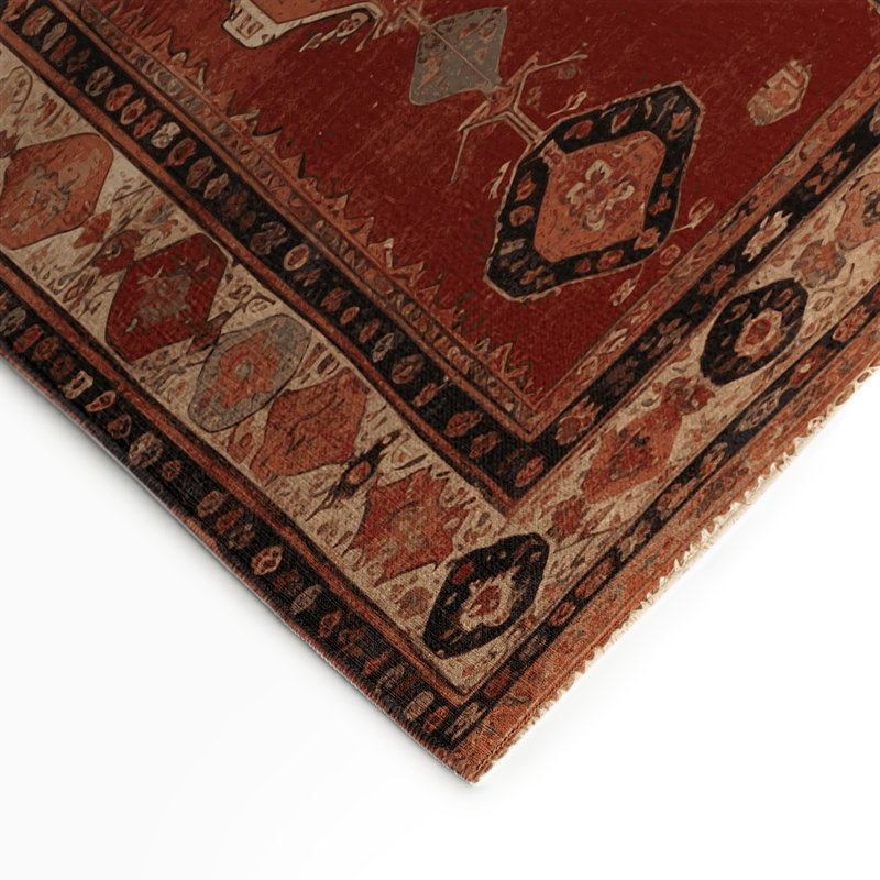 Tapis turc intérieur et extérieur brun, Rectangle 9 pi x 12 pi