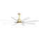 66" Brixham 8-Blade Modern Ceiling Fan with LED Light and Remote Control
