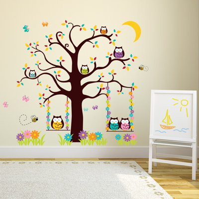 Owl Tree 2 Wall Sticker