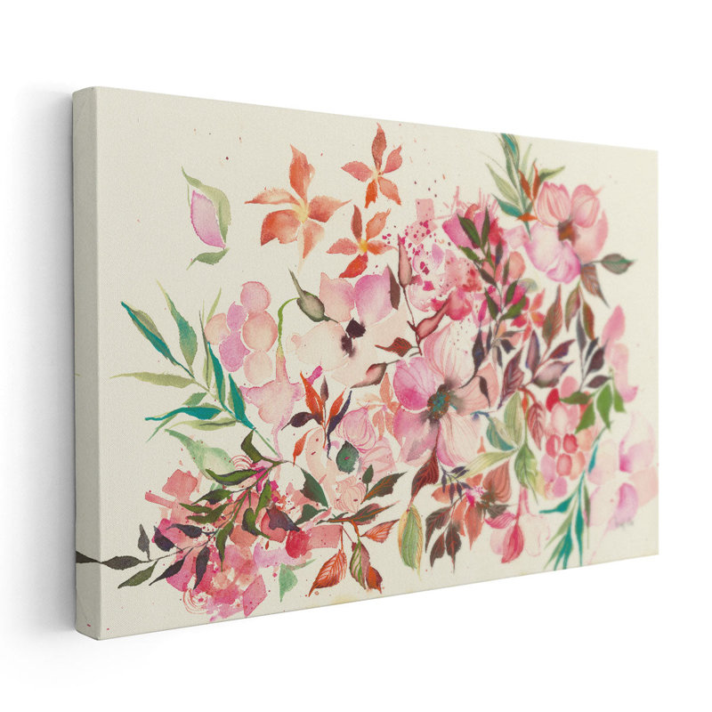 Dogwood Spring - reproduction d'art sur toile, H 24 po x l 36 po