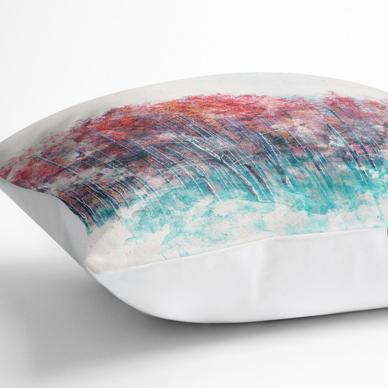 Square Throw Cushion, White, 55cm H x 55cm W x 20cm D