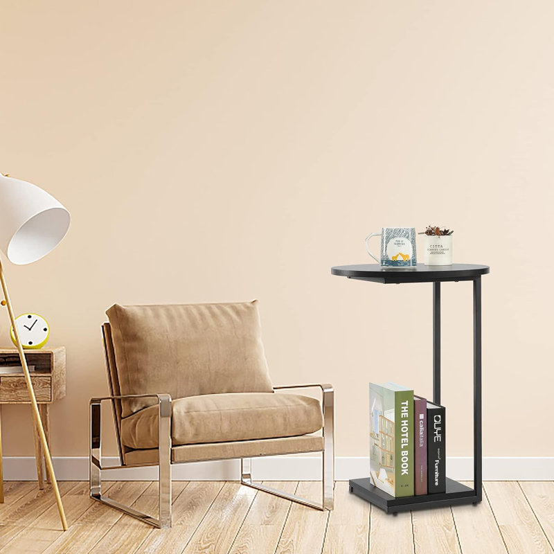 Table de bout avec rangement Alverton