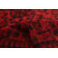 Tapis de zone en laine rouge 4 pi 4 po x 6 pi 6 po à la main one-of-kind-noué la 2010s esari turque Alarick
