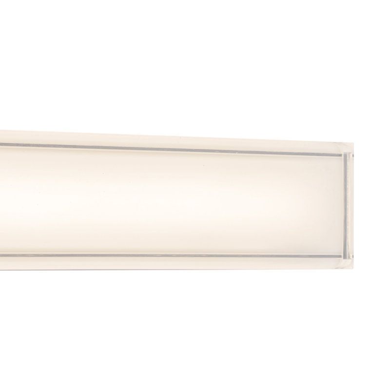 Garland 36-in Black dimmable LED Wall Sconce, Matte Black