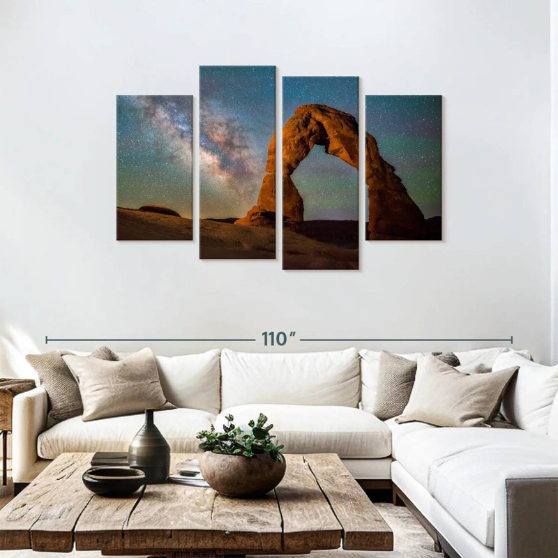 Oberle Delicate Air Glow, 48" H x 75" W