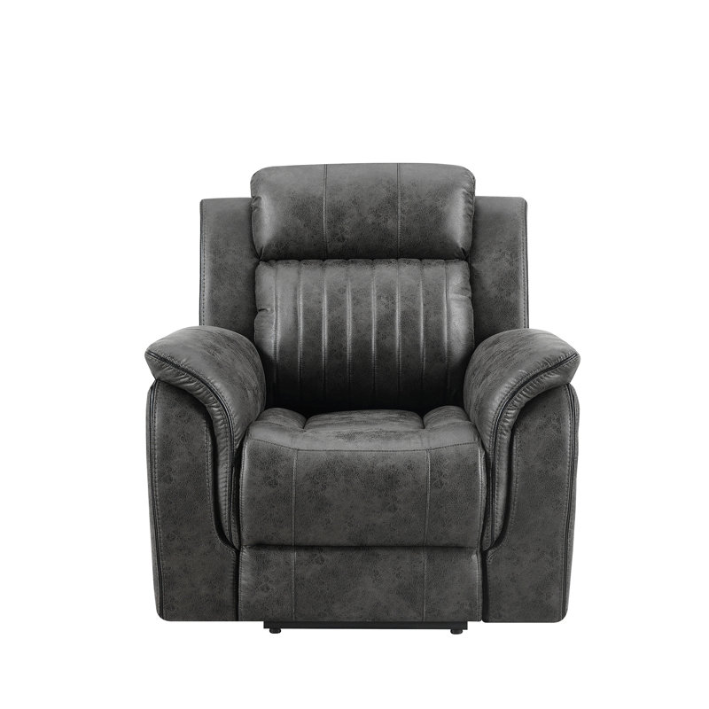 Fauteuil inclinable gris Steban