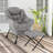 George Oliver Lazy Sofa Chair Accent Leisure Armchair With Folding Footrest & Storage Pocket-257309085